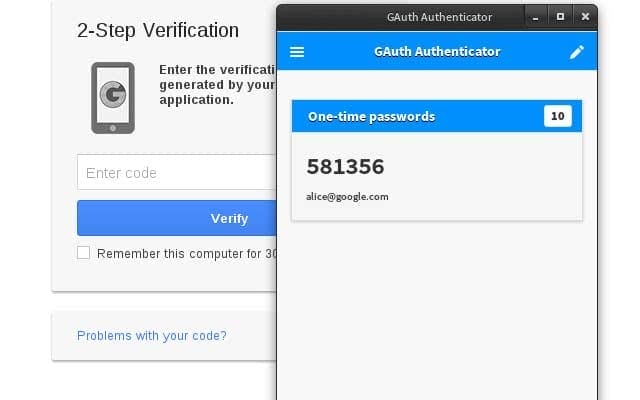a screenshot of a two factor authentication mechanism send a code to the user